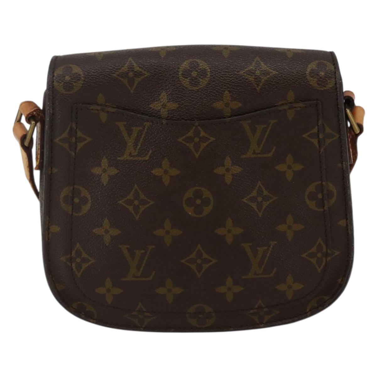 LOUIS VUITTON Monogram Saint Cloud MM Shoulder Bag M51243 LV Auth 142930