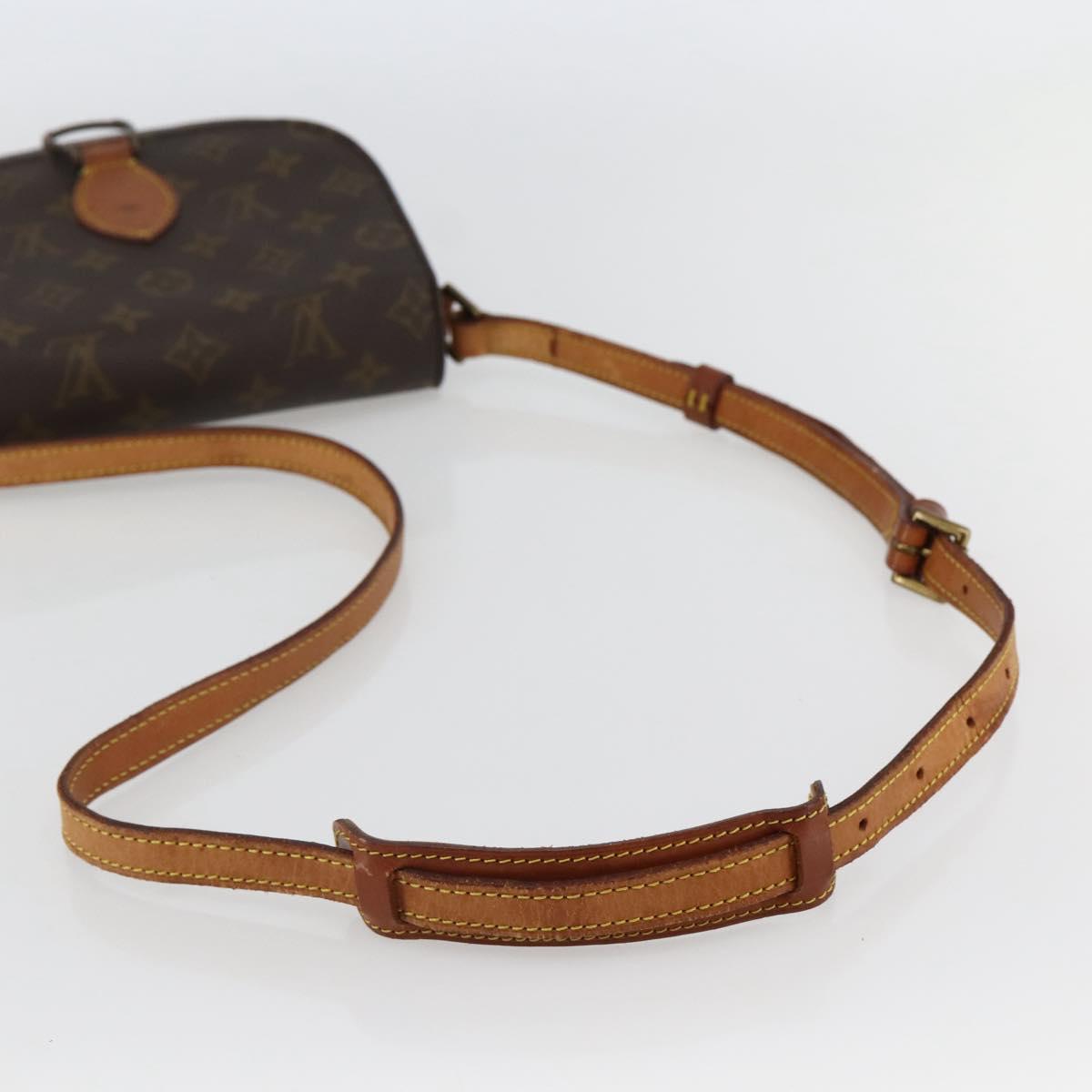 LOUIS VUITTON Monogram Saint Cloud MM Shoulder Bag M51243 LV Auth 142930