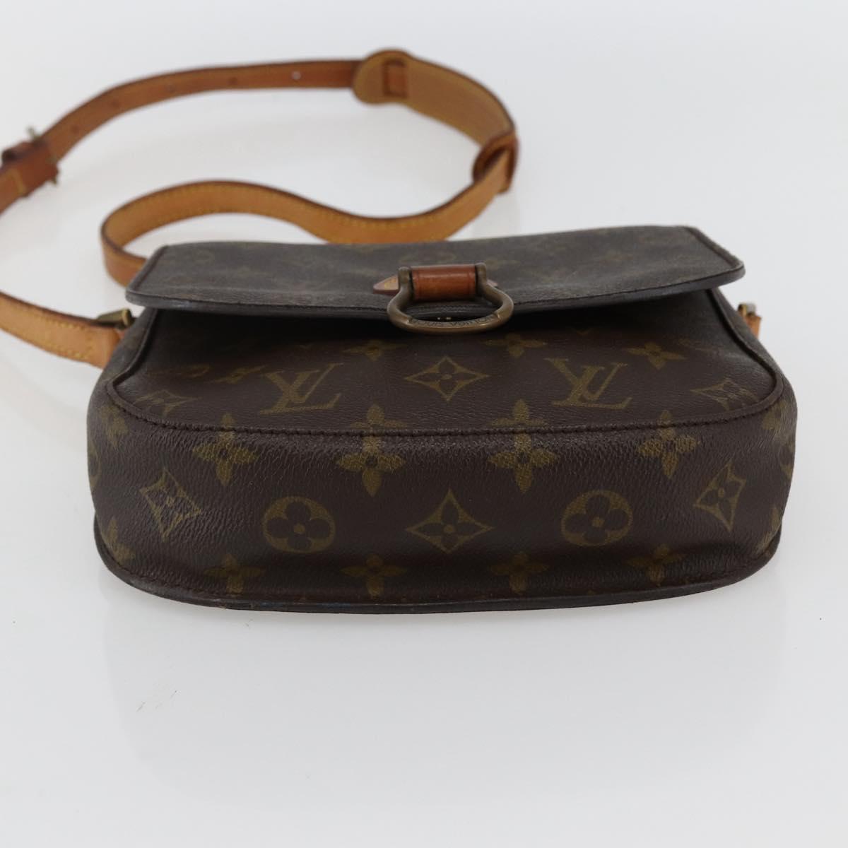 LOUIS VUITTON Monogram Saint Cloud MM Shoulder Bag M51243 LV Auth 142930