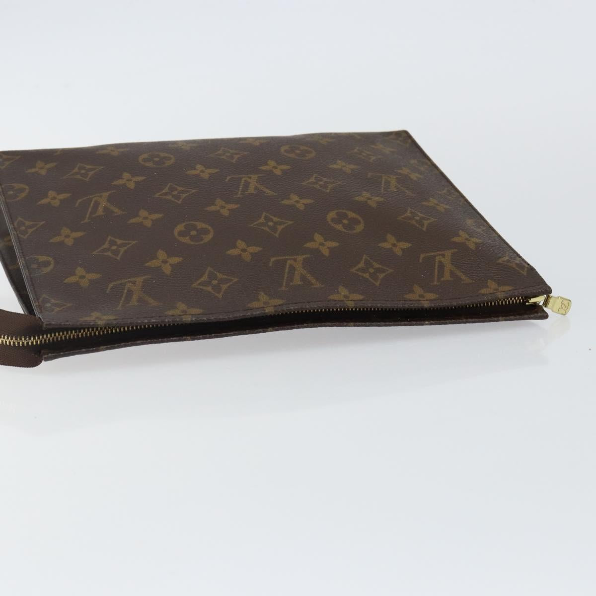 LOUIS VUITTON Monogram Poche Toilette 26 Pouch M47542 LV Auth 142931
