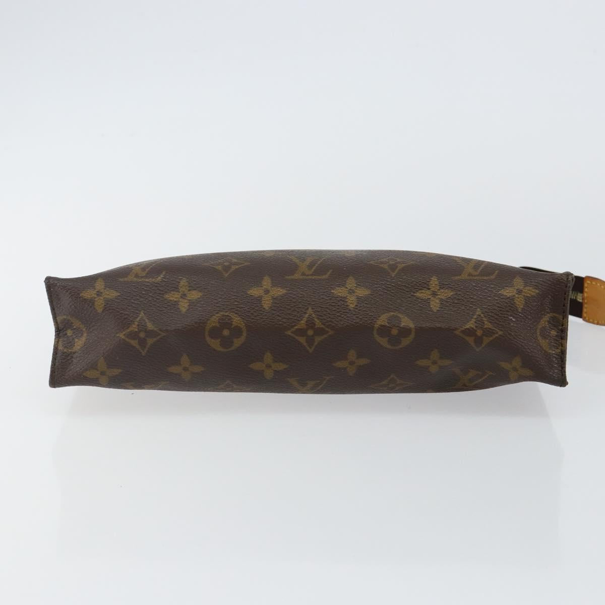 LOUIS VUITTON Monogram Poche Toilette 26 Pouch M47542 LV Auth 142931