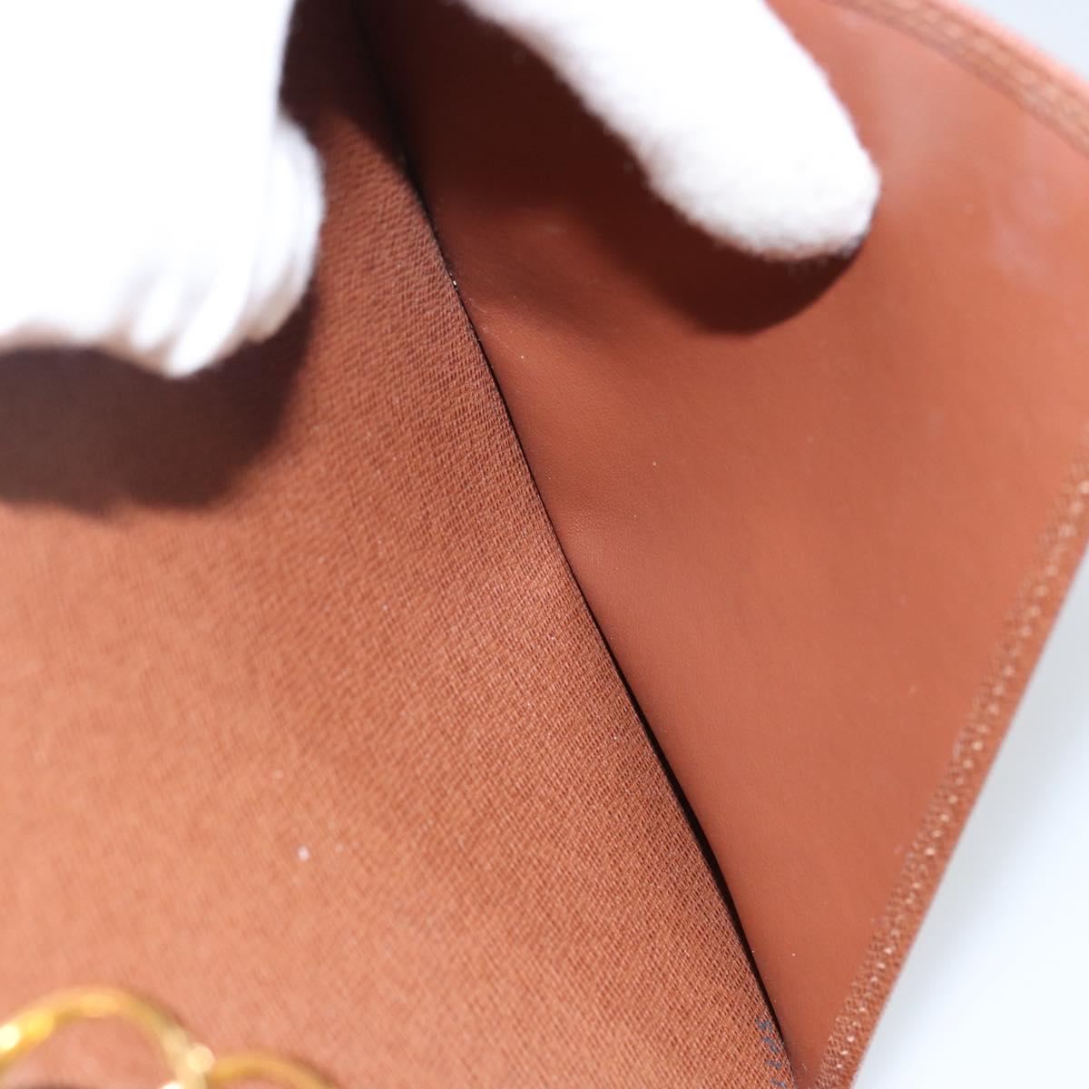 LOUIS VUITTON Monogram Agenda MM Day Planner Cover R20105 LV Auth 142944