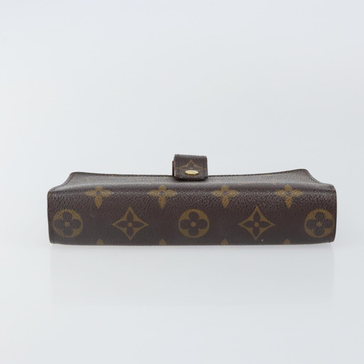 LOUIS VUITTON Monogram Agenda MM Day Planner Cover R20105 LV Auth 142944