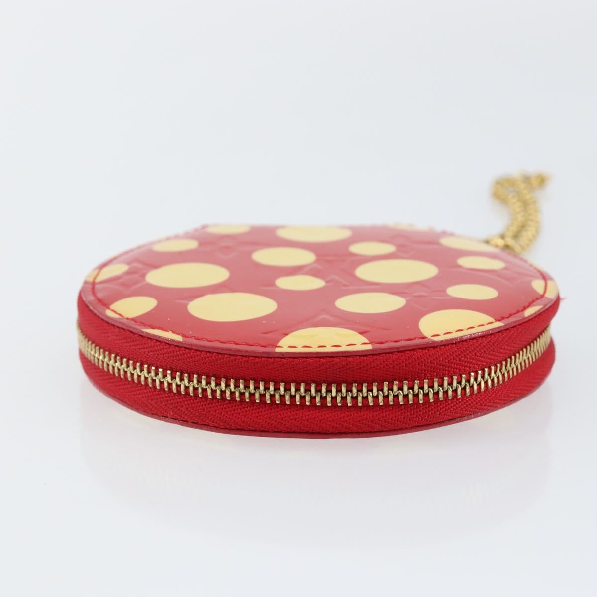 LOUIS VUITTON Vernis Dot Infinity Porte Monnaie Chapeau M91570 LV Auth 142946