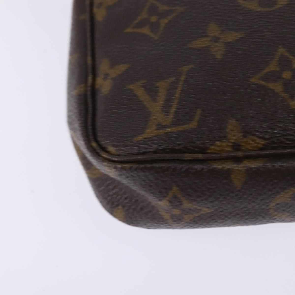 LOUIS VUITTON Monogram Pochette Accessoires Pouch M51980 LV Auth 142949