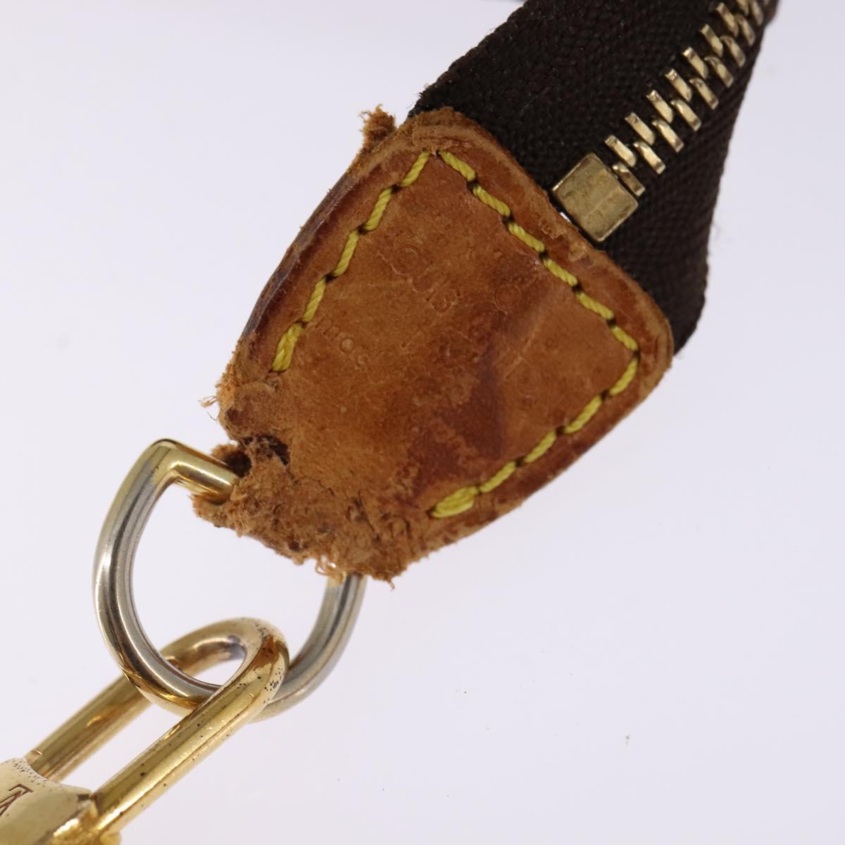 LOUIS VUITTON Monogram Pochette Accessoires Pouch M51980 LV Auth 142949