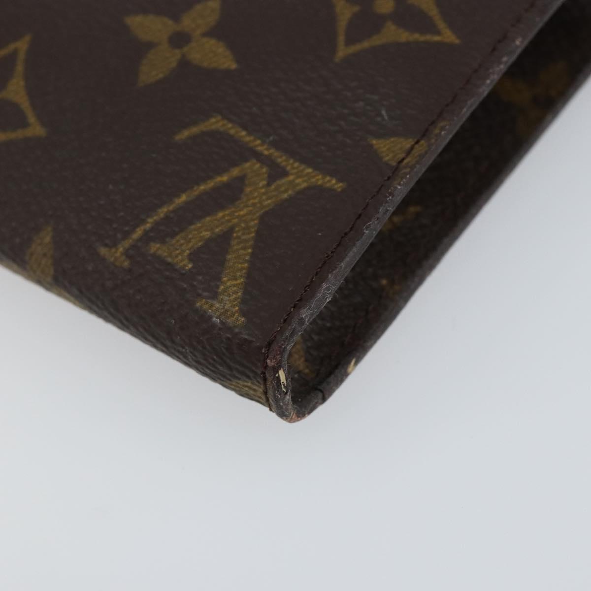 LOUIS VUITTON Monogram Bucket GM Accessory Pouch LV Auth 142950