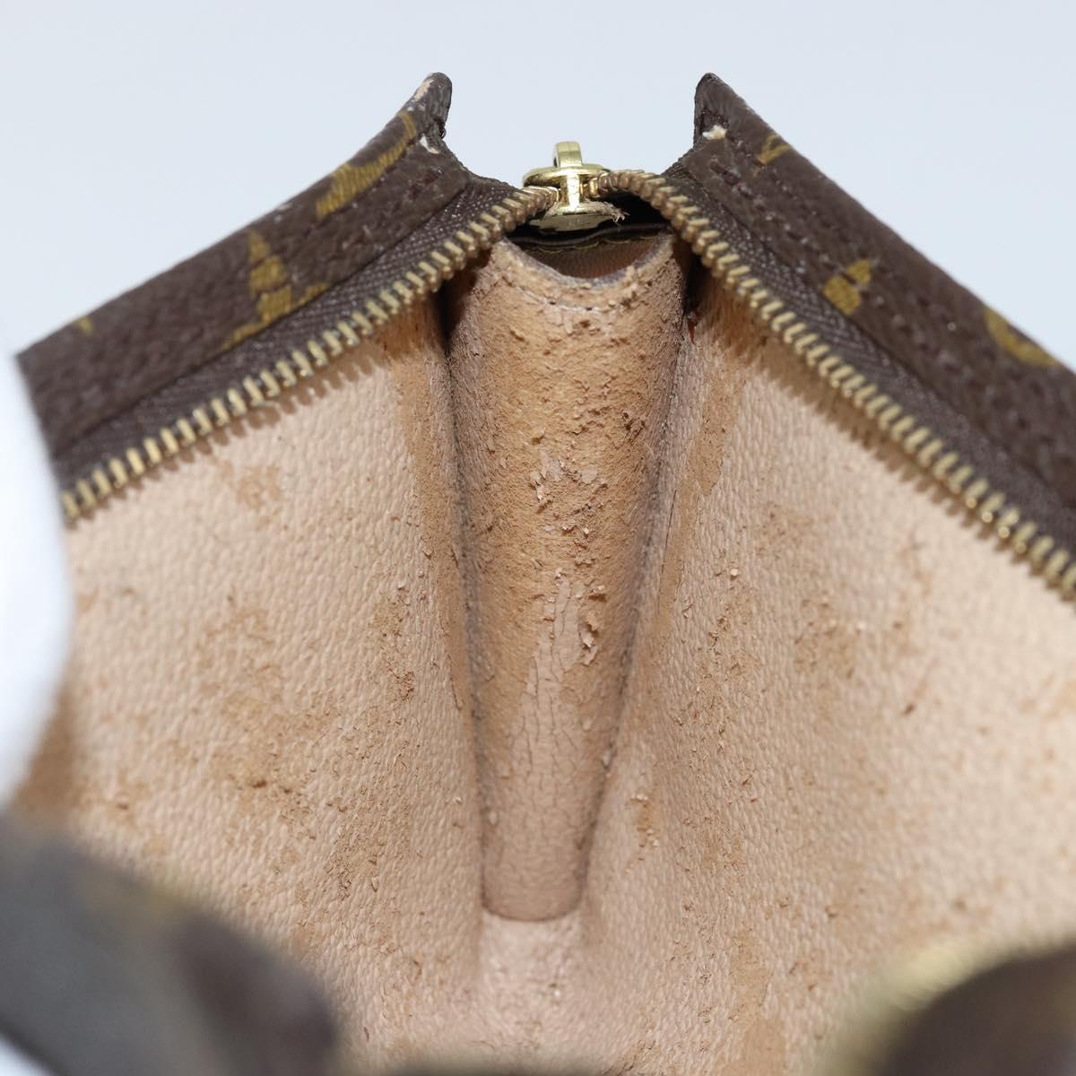 LOUIS VUITTON Monogram Bucket GM Accessory Pouch LV Auth 142950