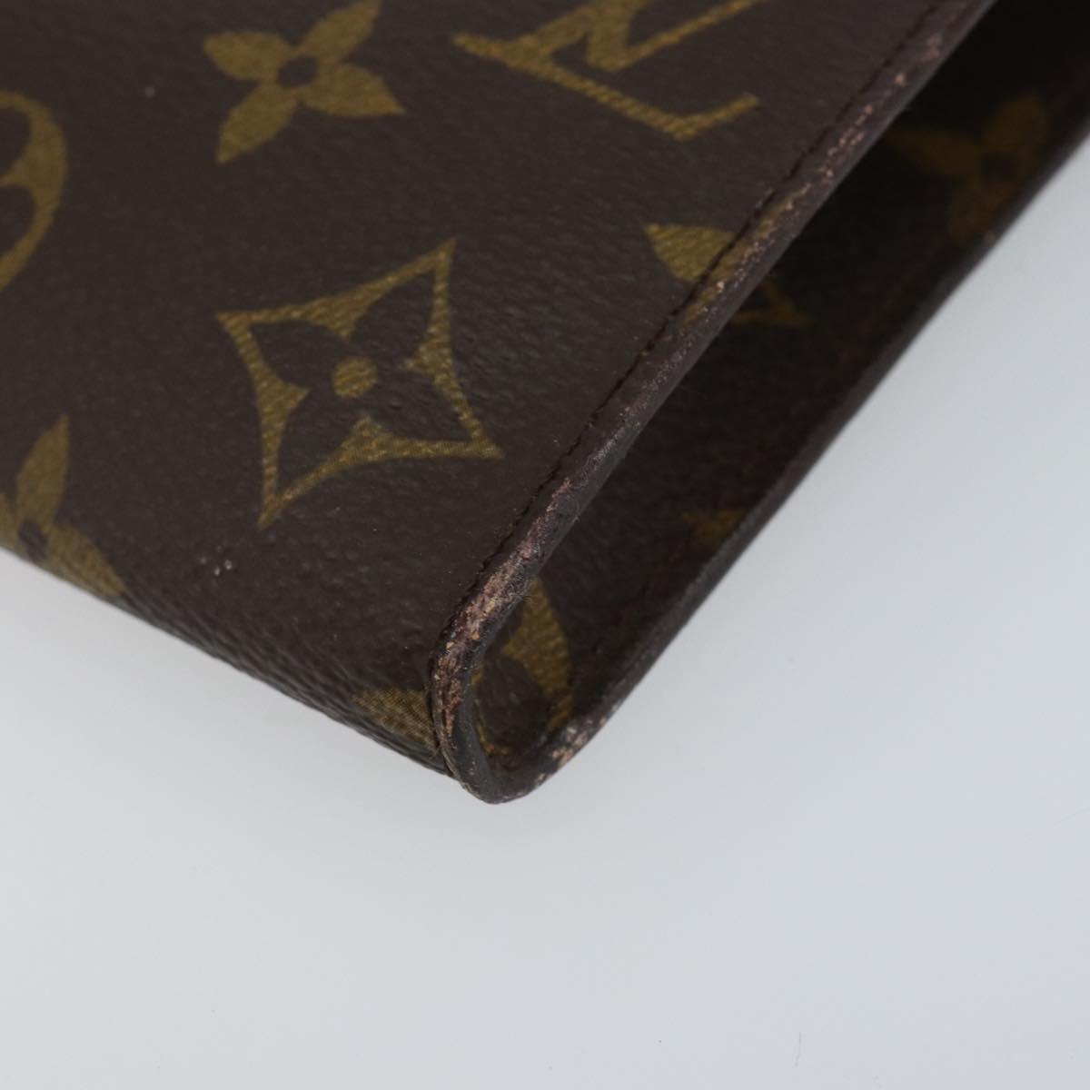 LOUIS VUITTON Monogram Bucket GM Accessory Pouch LV Auth 142950