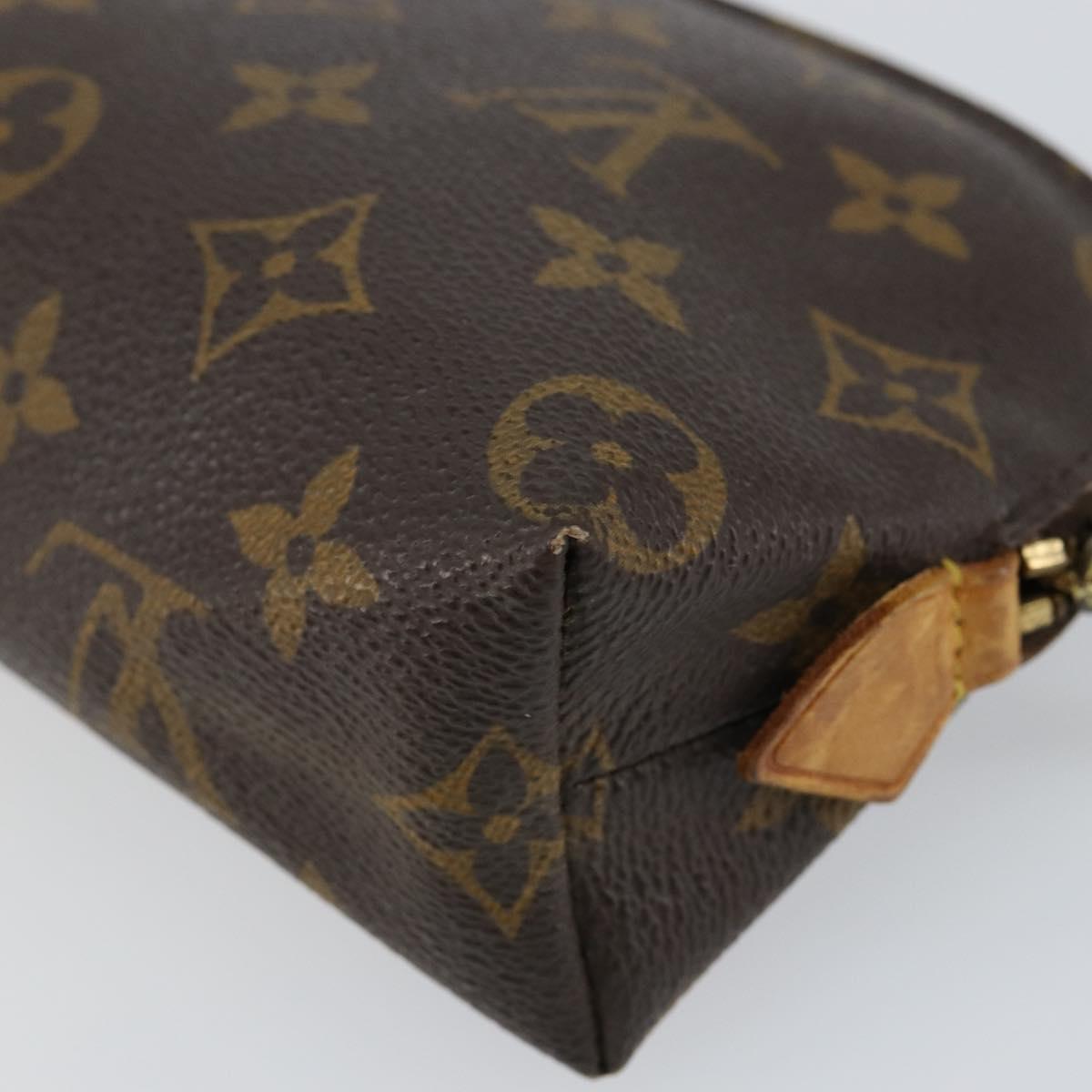 LOUIS VUITTON Monogram Pochette Cosmetic PM Pouch M43998 LV Auth 142951