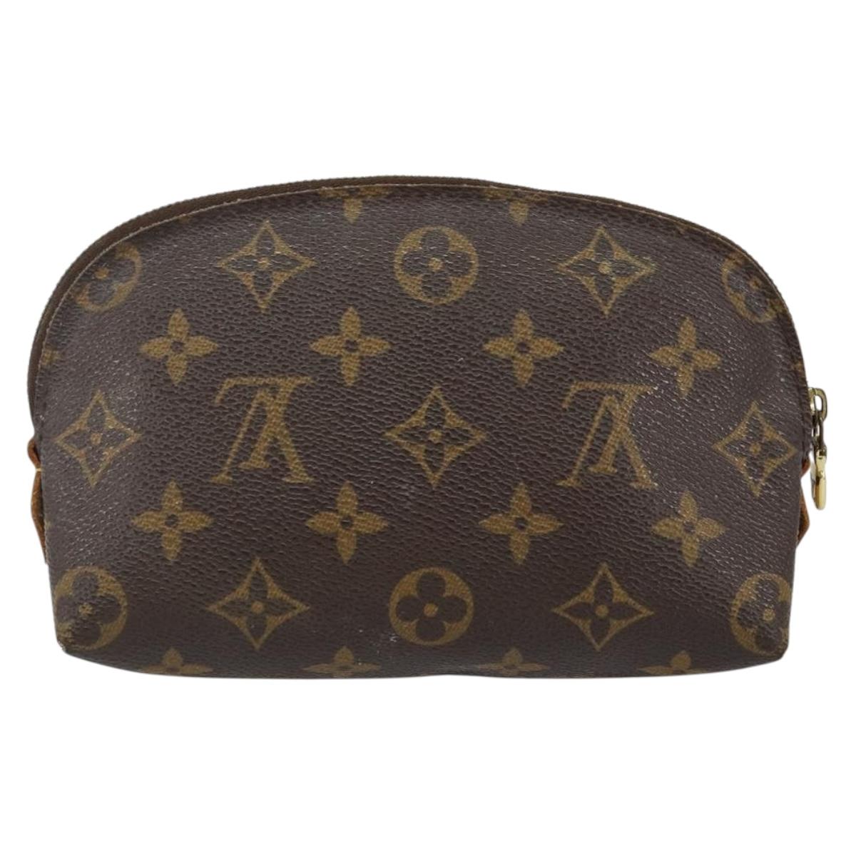 LOUIS VUITTON Monogram Pochette Cosmetic PM Pouch M43998 LV Auth 142951