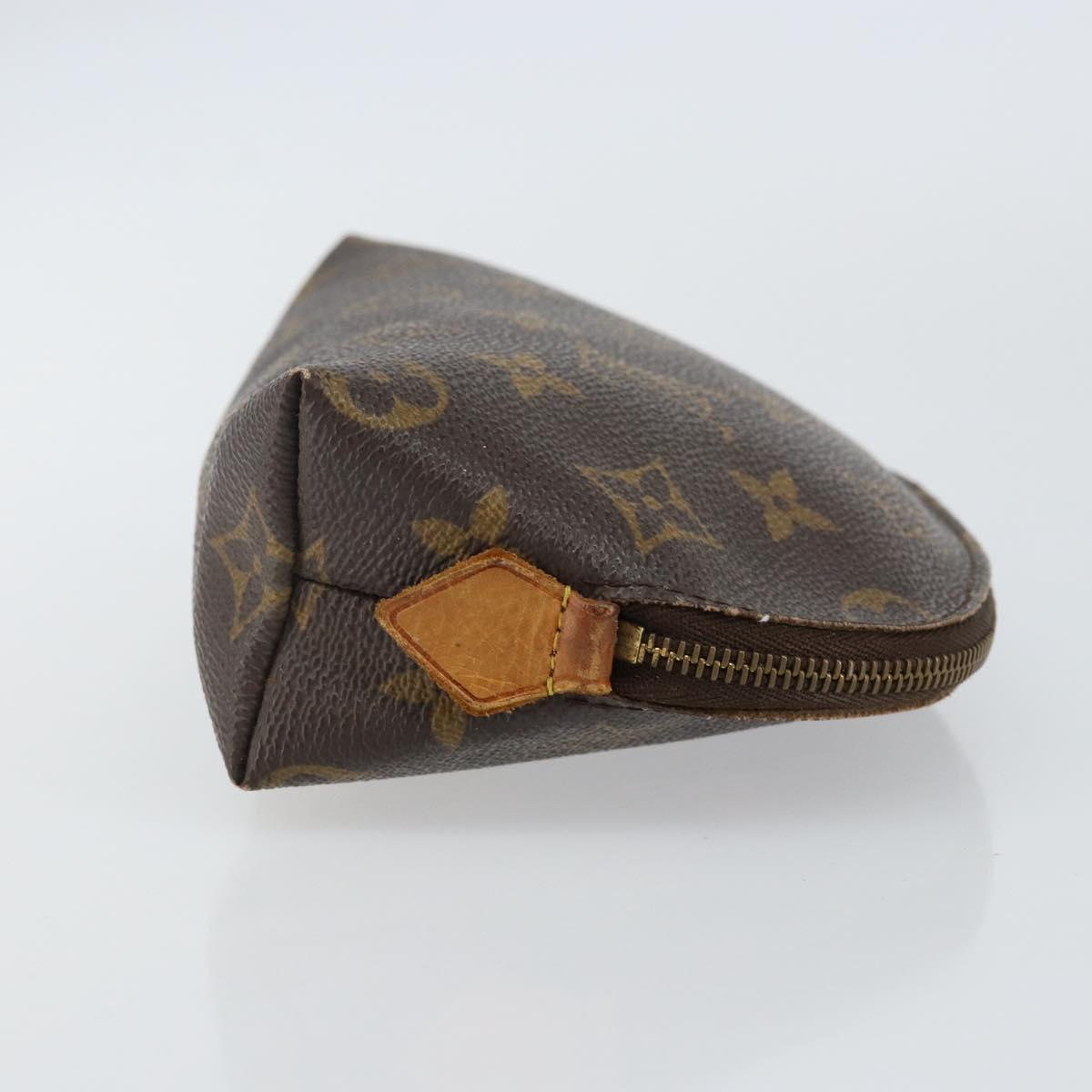 LOUIS VUITTON Monogram Pochette Cosmetic PM Pouch M43998 LV Auth 142951