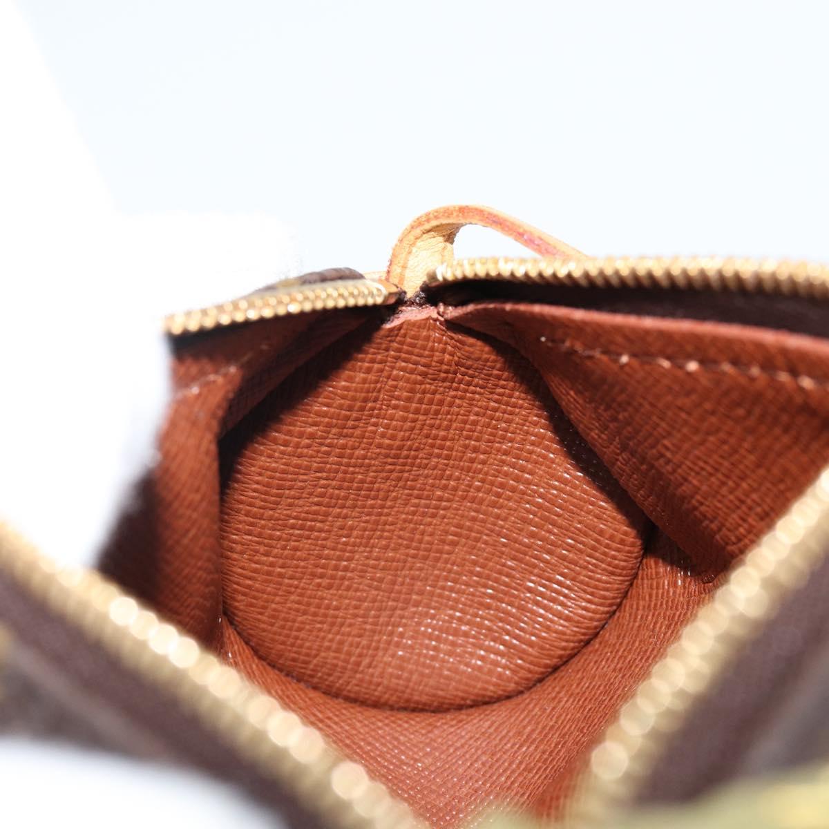 LOUIS VUITTON Monogram Papillon Pouch LV Auth 142952