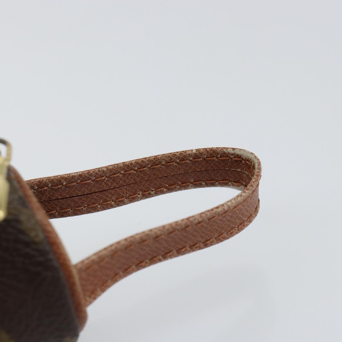 LOUIS VUITTON Monogram Etui 3 Ball de Golf Pouch M58249 LV Auth 142953