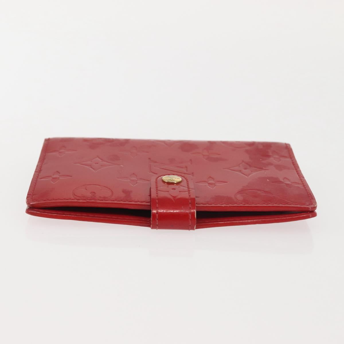 LOUIS VUITTON Monogram Vernis Agenda PM Day Planner Cover 2Set LV Auth 142966