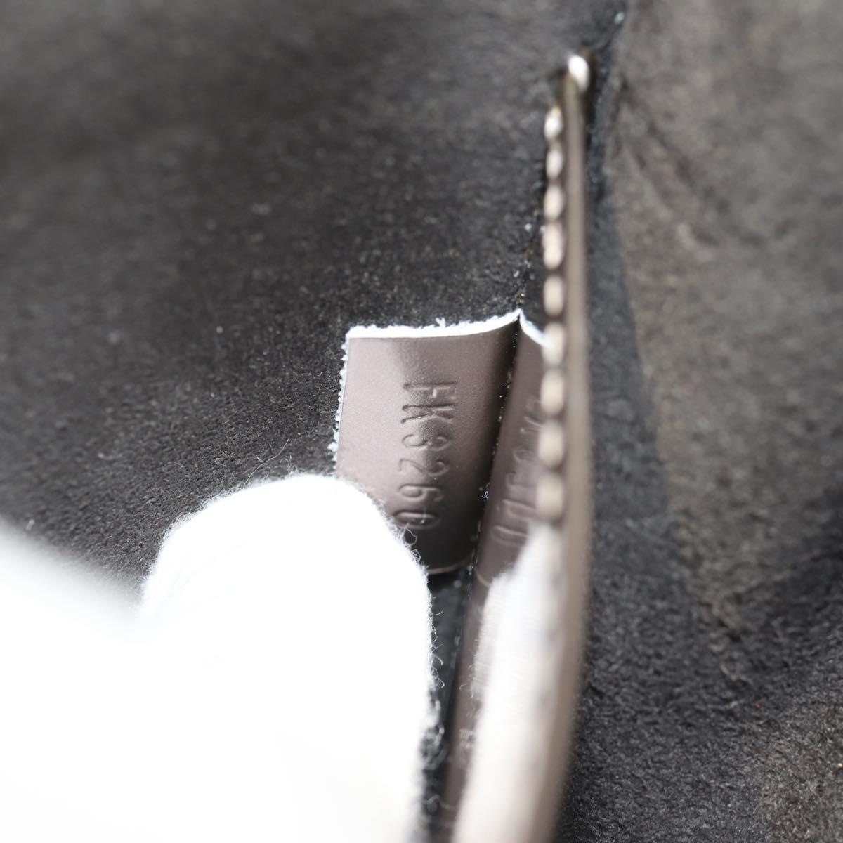 LOUIS VUITTON Monogram Vernis Spring Street PM Bag Silver M90567 LV Auth 142967V