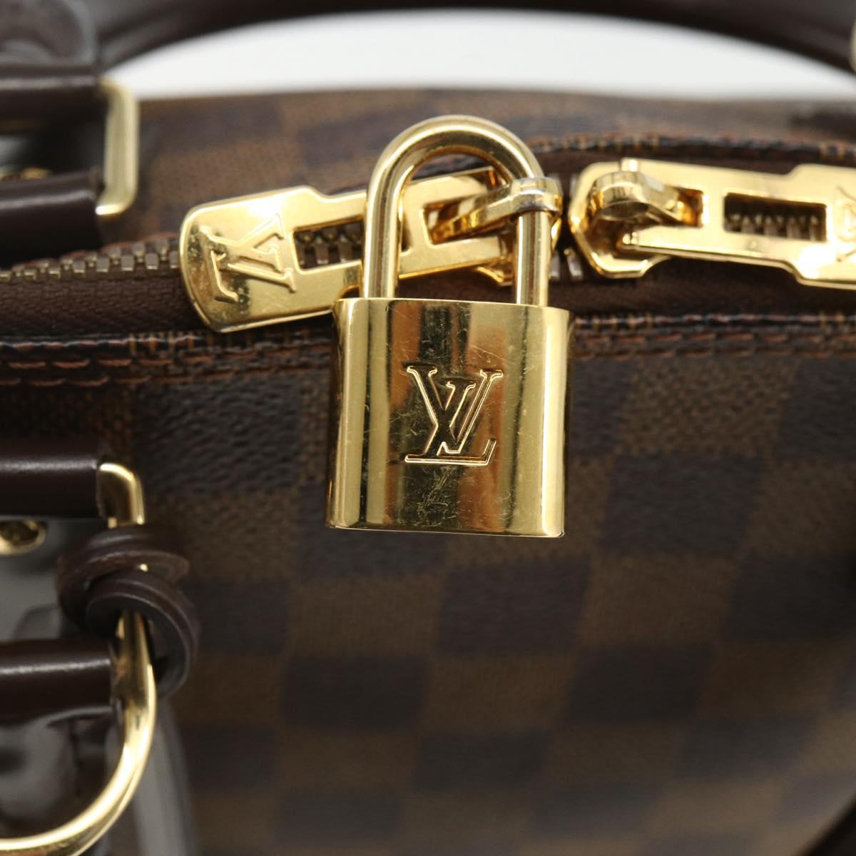 LOUIS VUITTON Damier Ebene Alma PM Hand Bag N53151 LV Auth 142969V