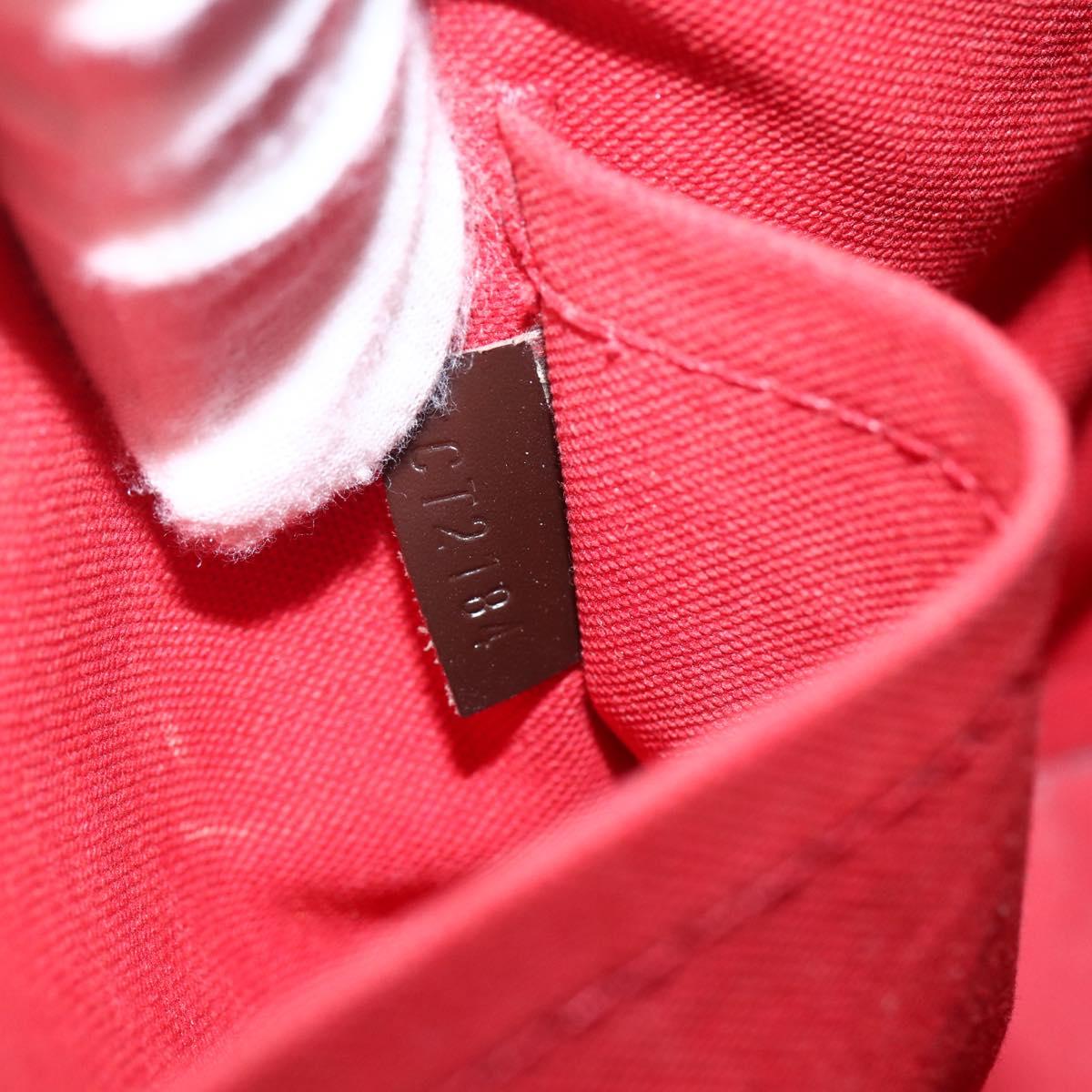 LOUIS VUITTON Damier Ebene Alma PM Hand Bag N53151 LV Auth 142969V