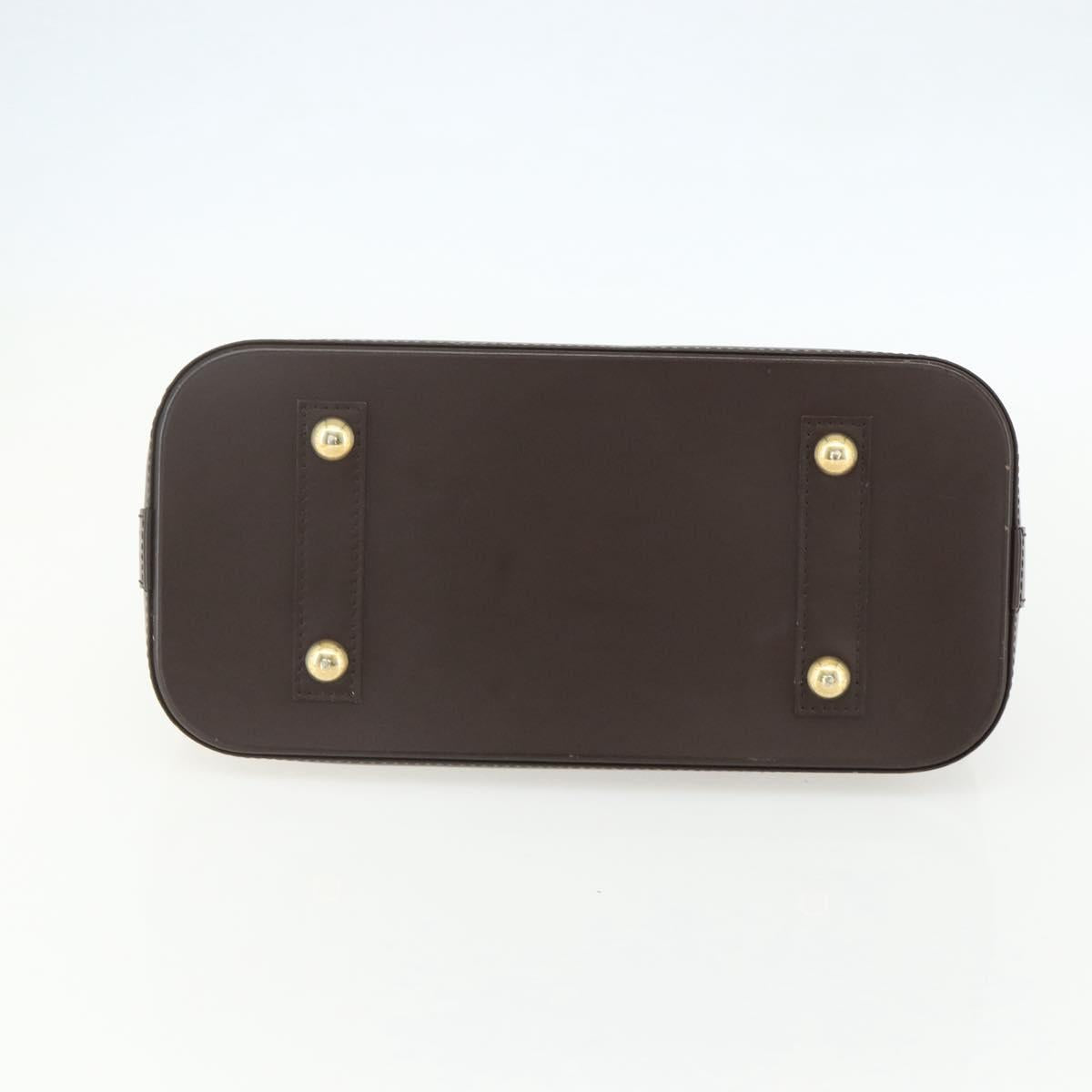 LOUIS VUITTON Damier Ebene Alma PM Hand Bag N53151 LV Auth 142969V