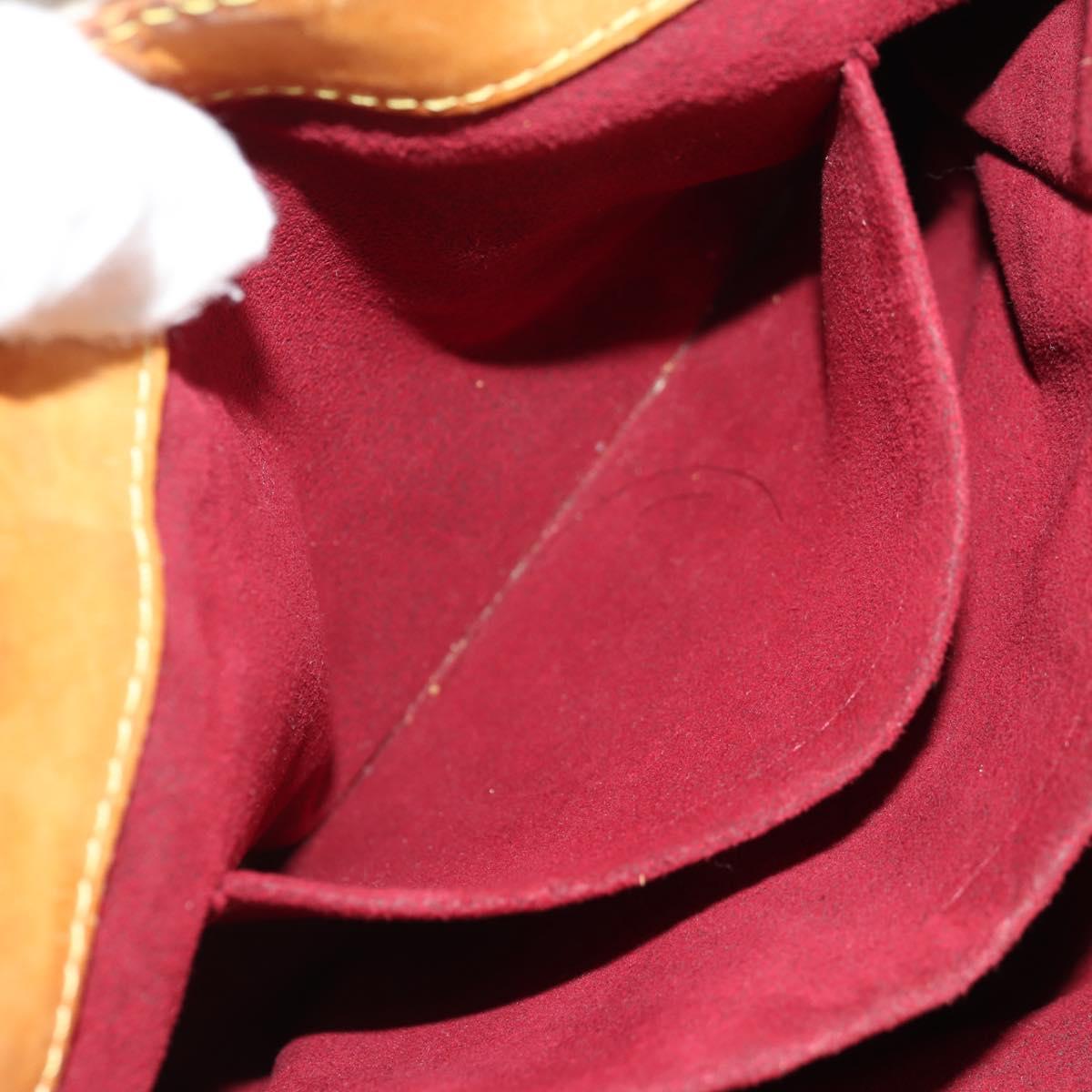 LOUIS VUITTON Monogram Multicolor Audra Hand Bag White M40047 LV Auth 142970