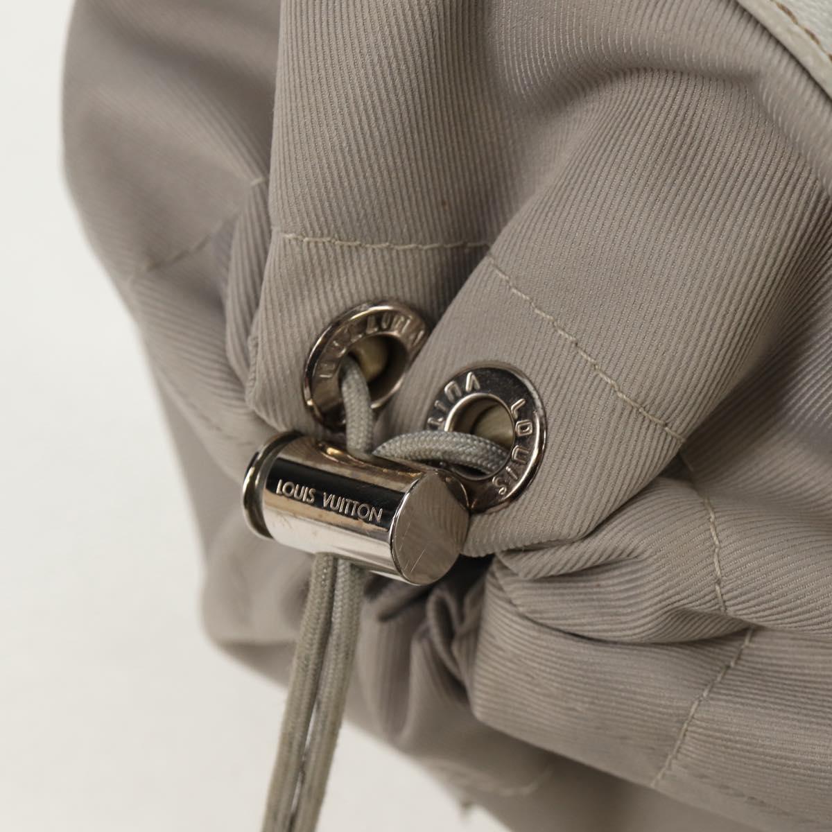 LOUIS VUITTON Monogram White Chalk Sling bag Bag Bron M44629 LV Auth 142973V