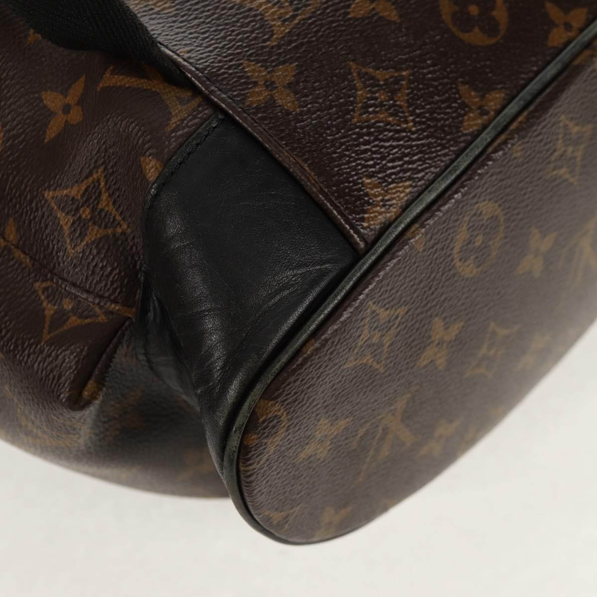 LOUIS VUITTON Monogram Macassar Christopher MM Backpack M43735 LV Auth 142974V