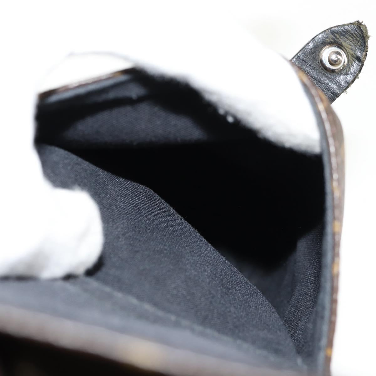 LOUIS VUITTON Monogram Macassar Christopher MM Backpack M43735 LV Auth 142974V