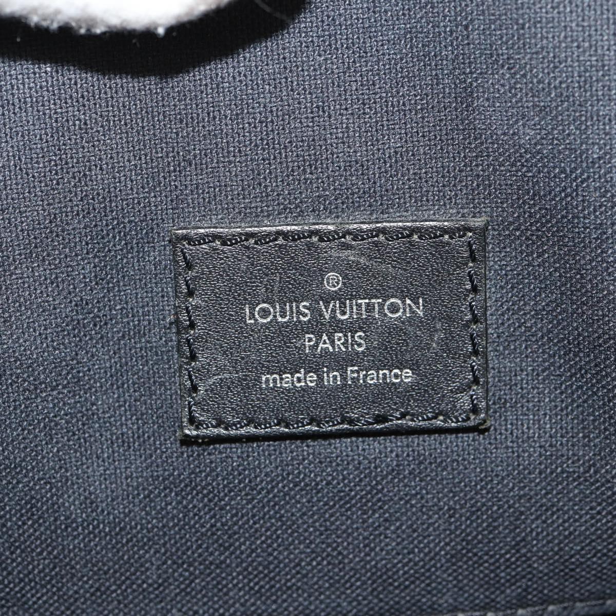 LOUIS VUITTON Monogram Macassar Christopher MM Backpack M43735 LV Auth 142974V