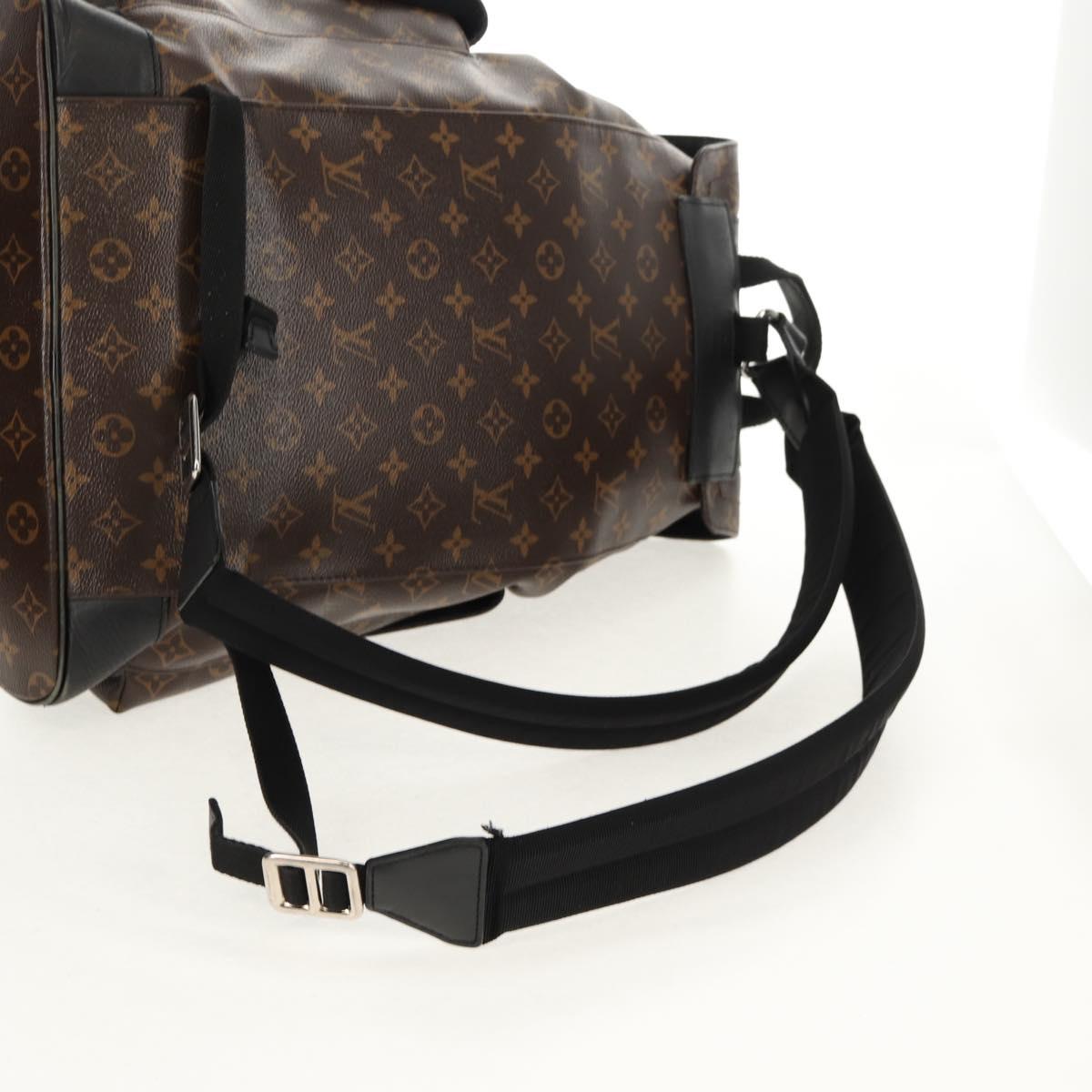 LOUIS VUITTON Monogram Macassar Christopher MM Backpack M43735 LV Auth 142974V