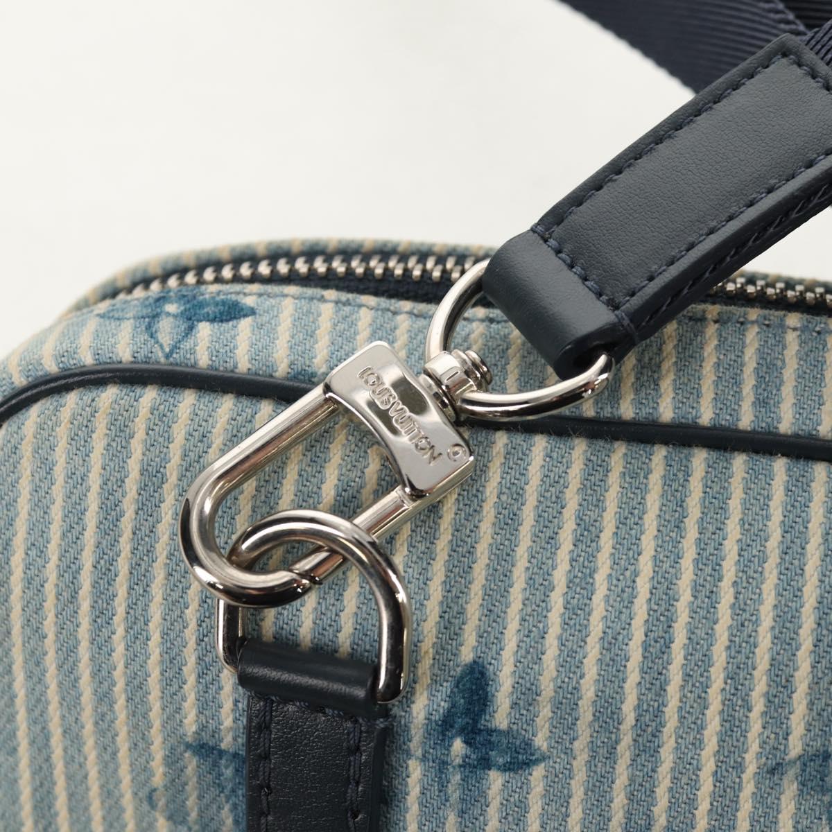 LOUIS VUITTON Monogram Watercolor Outdoor Pochette Bag Blue M80462 Auth 142975V