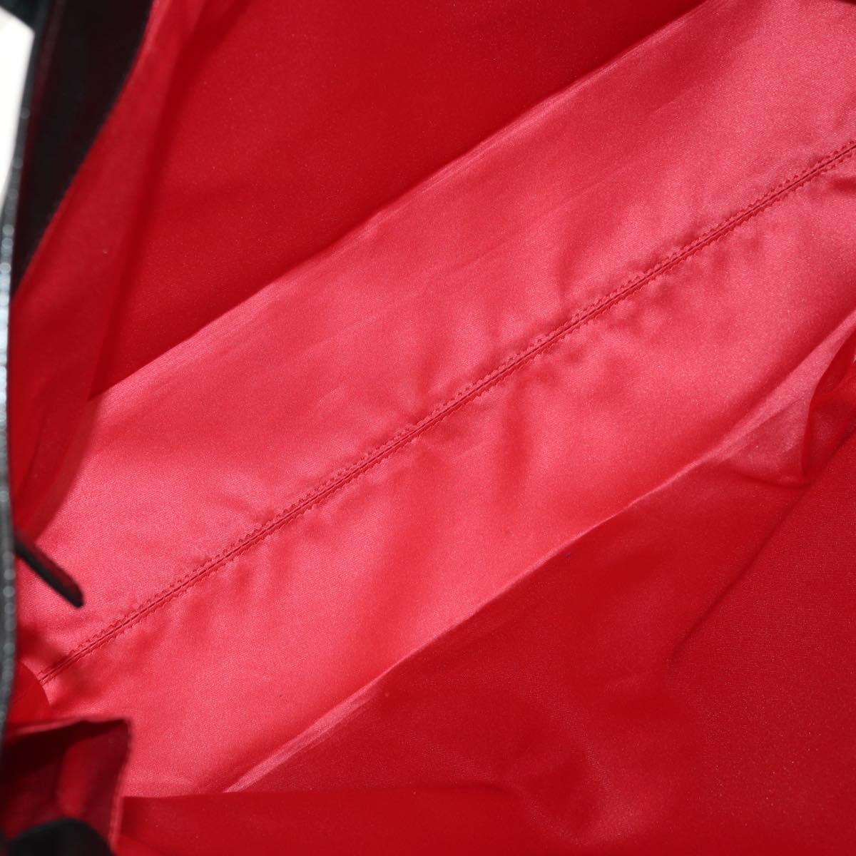 FENDI Sequin Tote Bag Nylon Black Auth 142984V