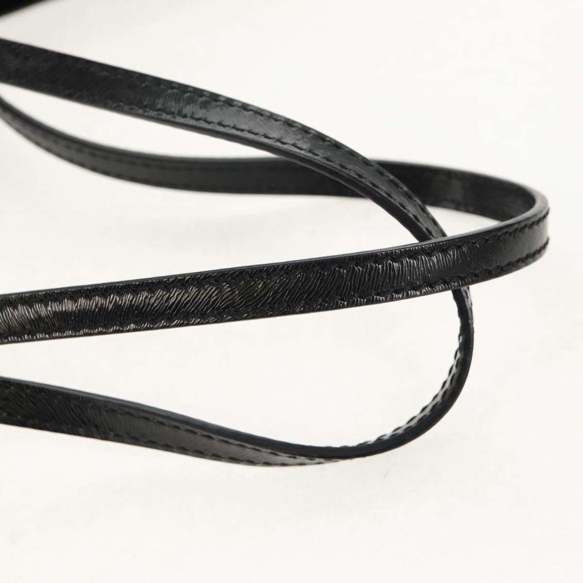 FENDI Sequin Tote Bag Nylon Black Auth 142984V