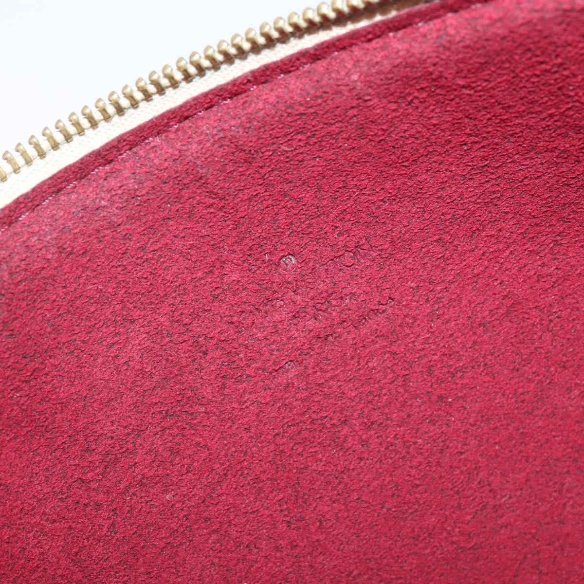 LOUIS VUITTON Monogram Multicolor Pochette Pouch White M92649 LV Auth 142992