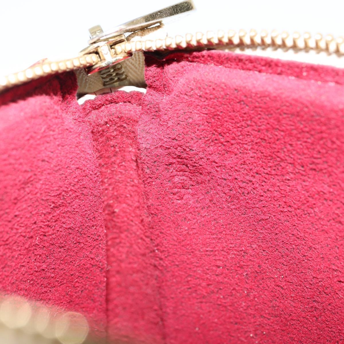 LOUIS VUITTON Monogram Multicolor Pochette Pouch White M92649 LV Auth 142992
