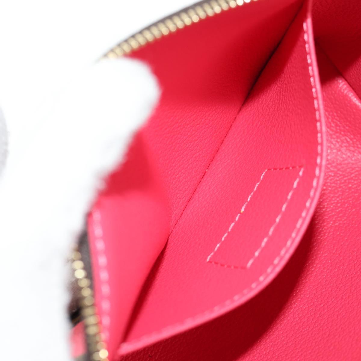 LOUIS VUITTON Monogram La Mage Pochette Cosmetic PM Red M50291 LV Auth 142994M