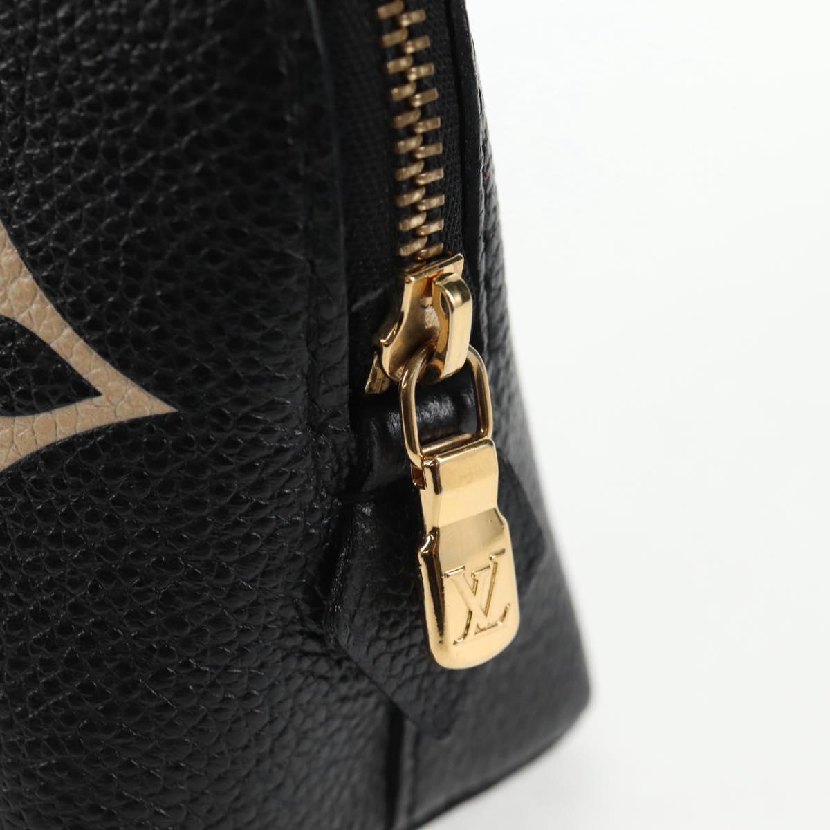 LOUIS VUITTON Monogram Empreinte Pochette Cosmetic PM Pouch M59086 Auth 142995M
