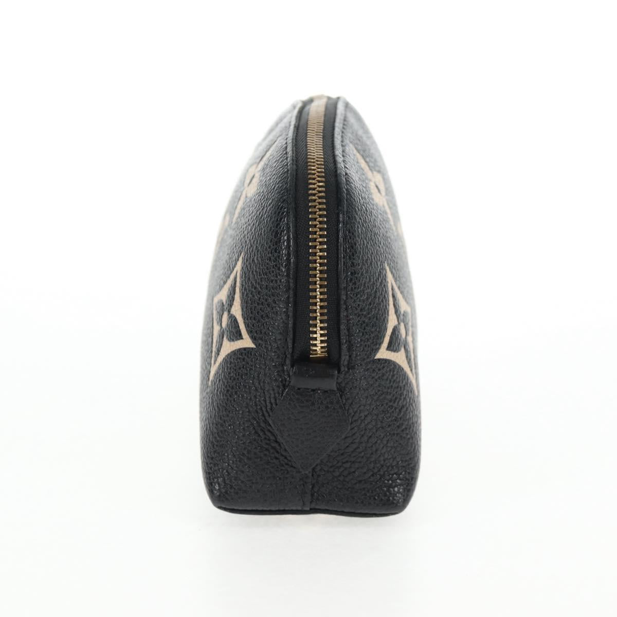 LOUIS VUITTON Monogram Empreinte Pochette Cosmetic PM Pouch M59086 Auth 142995M