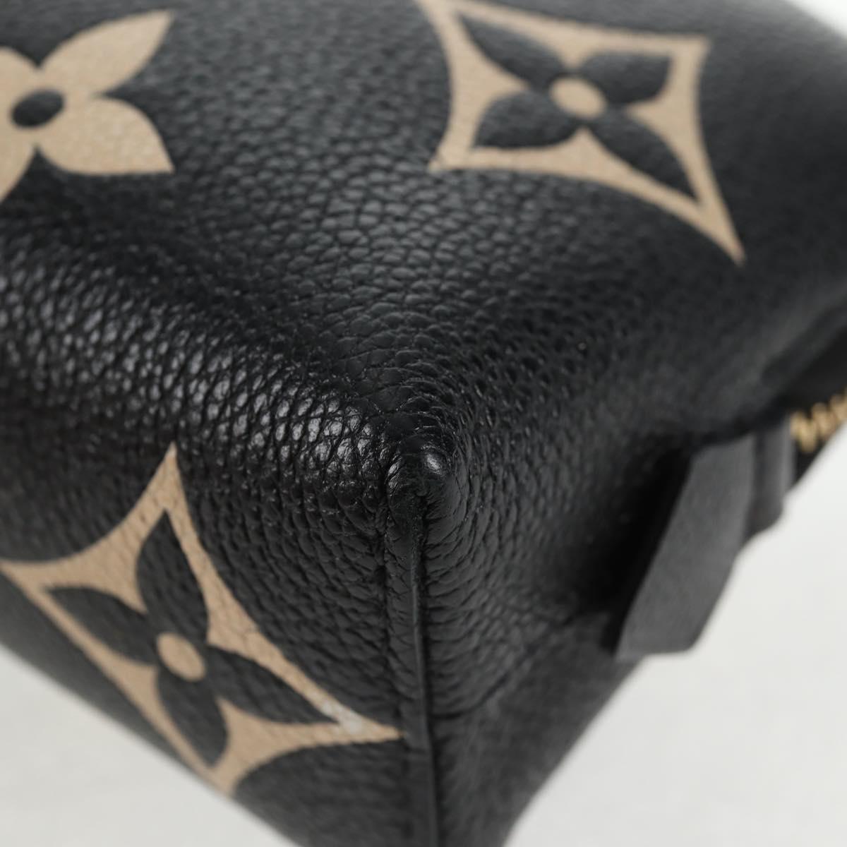LOUIS VUITTON Monogram Empreinte Pochette Cosmetic PM Pouch M59086 Auth 142995M