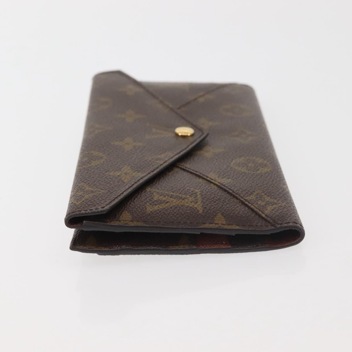 LOUIS VUITTON Monogram Portefeuille Origami Ron Long Wallet M40487 Auth 142999