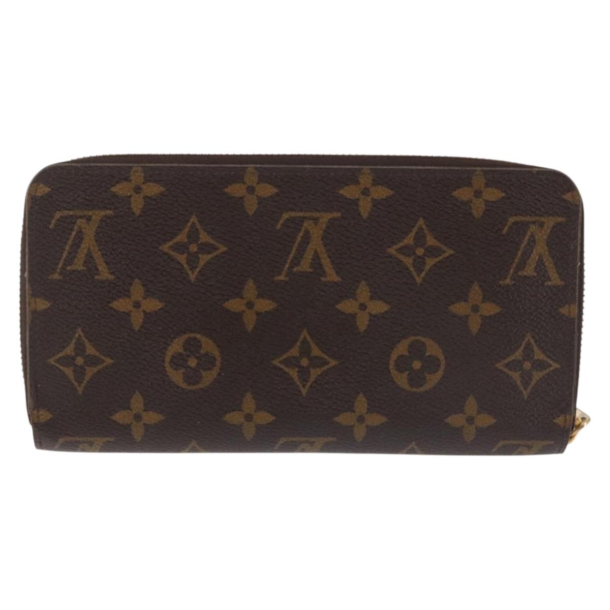 LOUIS VUITTON Monogram Vivienne Zippy Wallet Long Wallet M69750 LV Auth 143000M