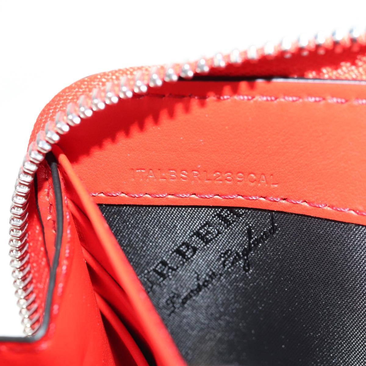 BURBERRY Nova Check Graffiti Long Wallet PVC Beige Auth 143015M