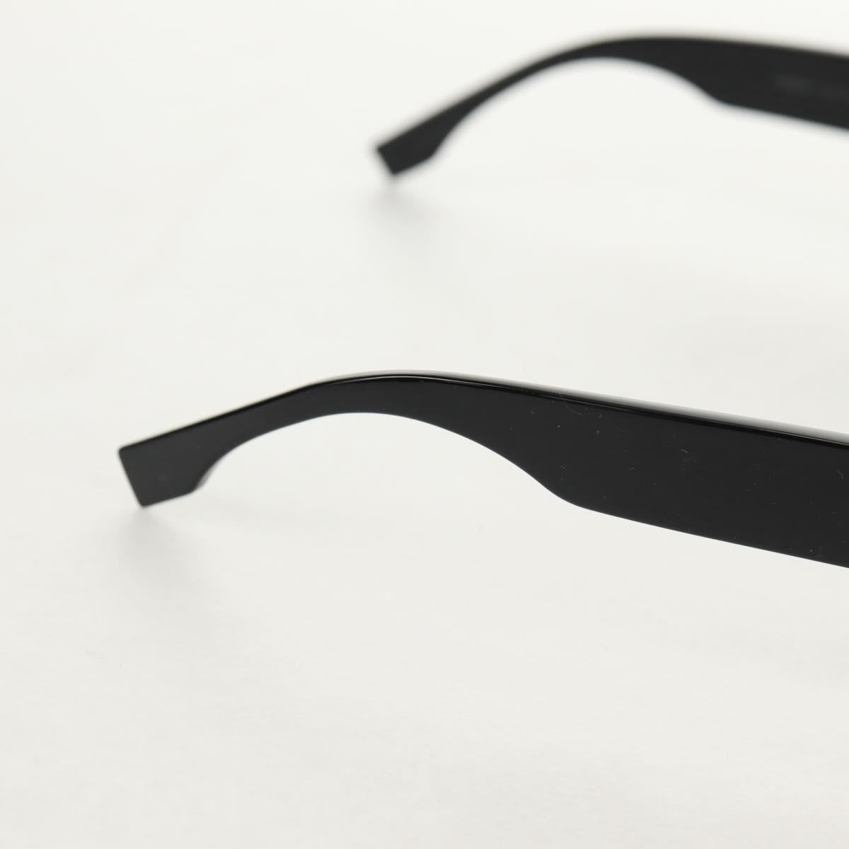 FENDI Fenderche Versace Collaboration Sunglasses metal Black Auth 143020M