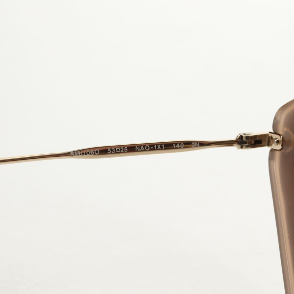 Miu Miu Sunglasses metal Beige Auth 143021M