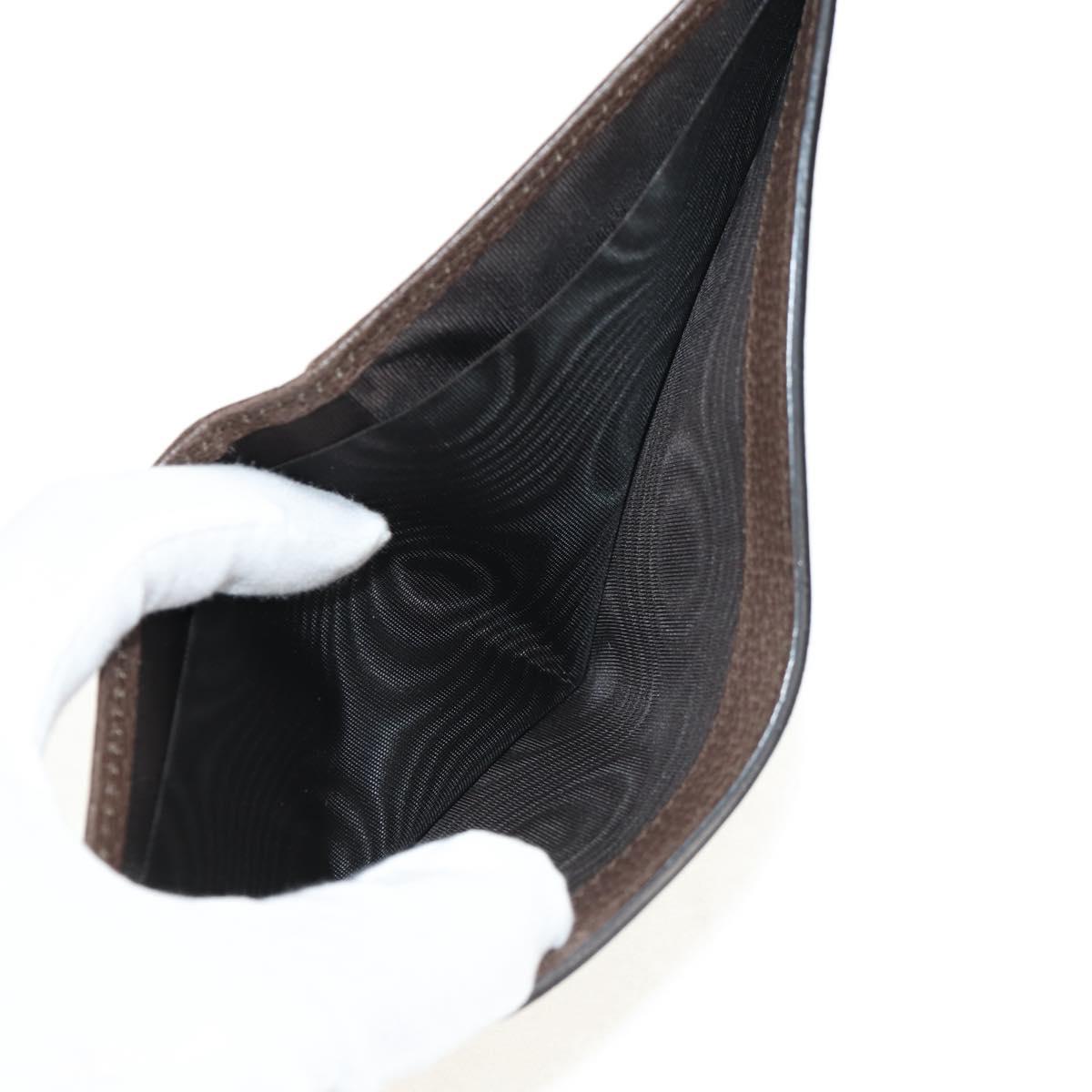 GUCCI GG Supreme Wallet PVC Beige Auth 143023M