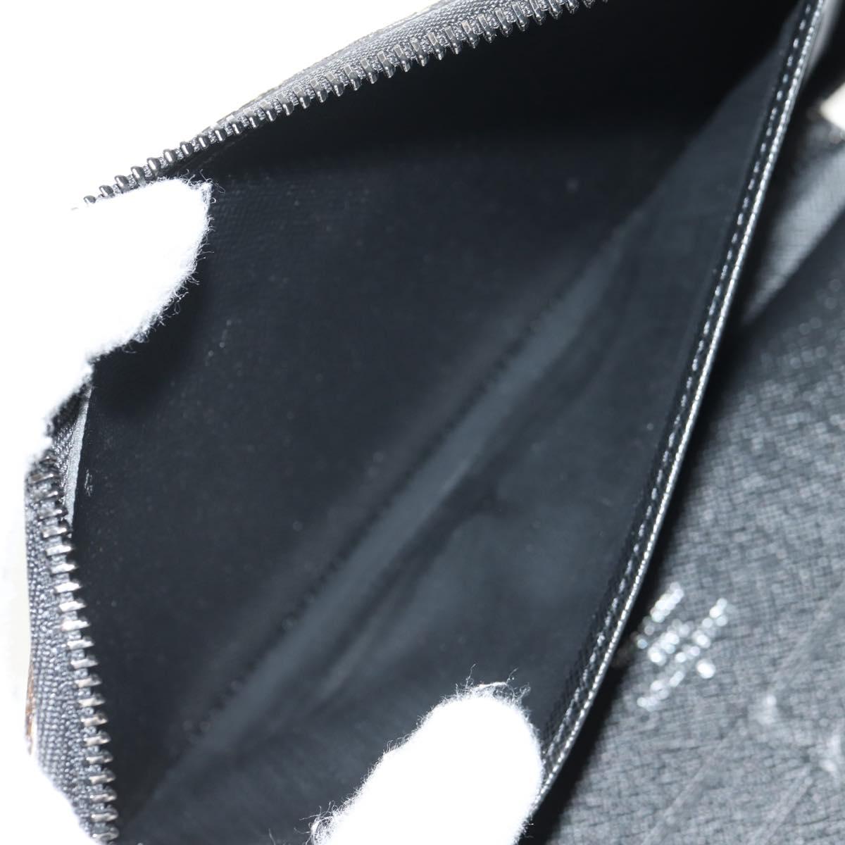 LOUIS VUITTON Monogram Logo Story Zippy Organizer Wallet M67826 LV Auth 143029V