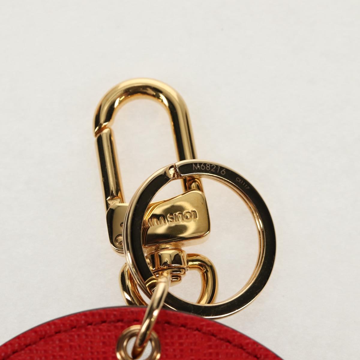 LOUIS VUITTON Monogram Porte Cles Animal Face Charm M68216 LV Auth 143032M