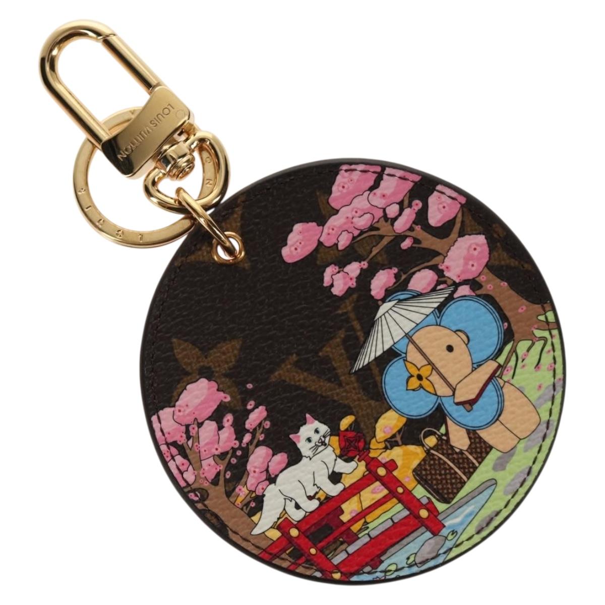 LOUIS VUITTON Monogram Vivienne Porte Cre Illustre Charm M00499 Auth 143033SAM