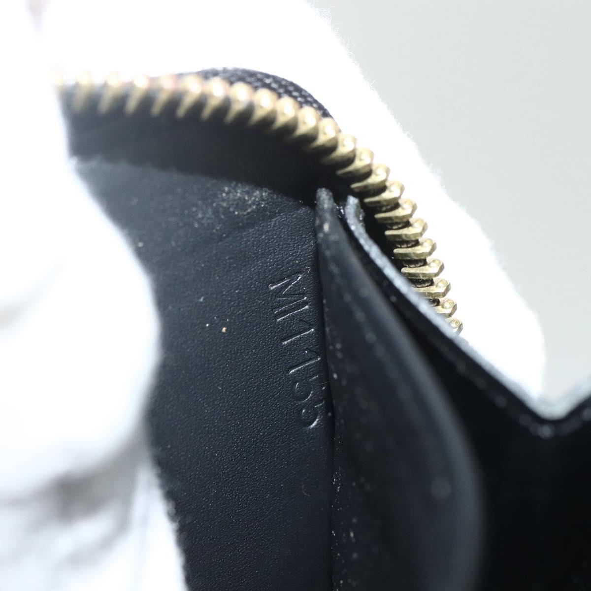 LOUIS VUITTON Monogram Vernis Nicolas Ghesquire Zippy Wallet M50370 Auth 143037