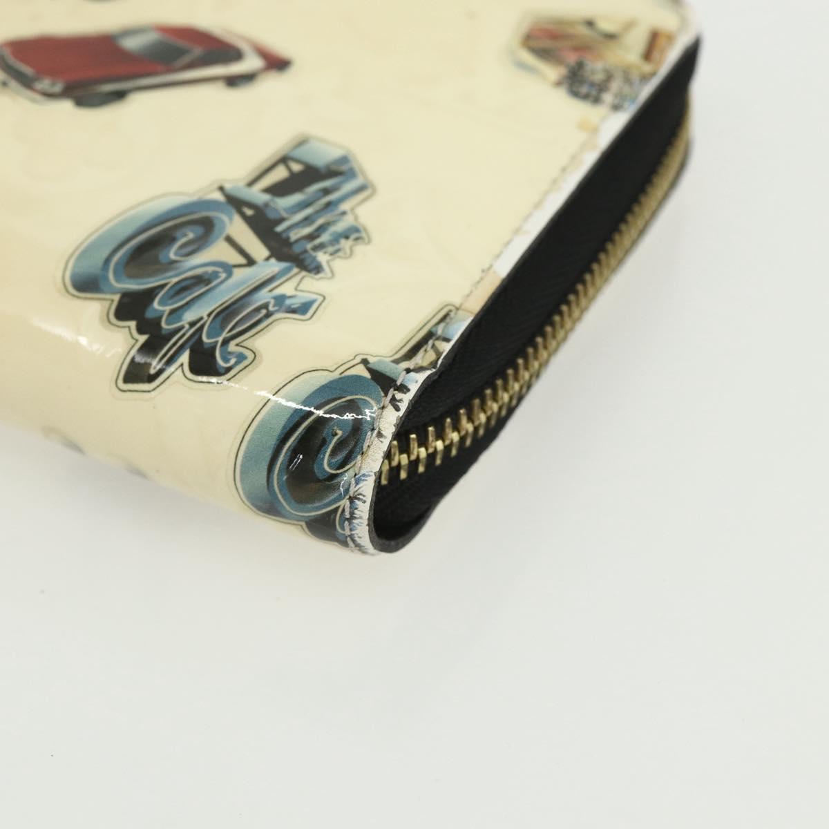 LOUIS VUITTON Monogram Vernis Nicolas Ghesquire Zippy Wallet M50370 Auth 143037