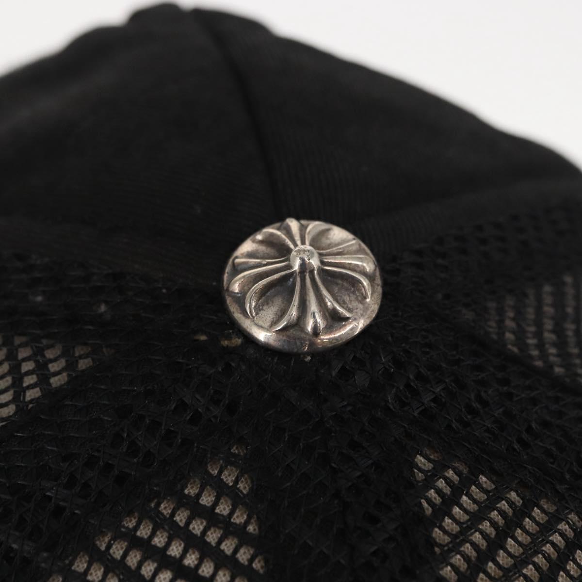 Chrome Hearts CH Plus Matty Boy Patch Trucker Cap Cotton Black Auth 143041M